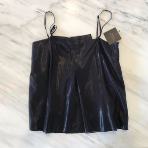 Metallic Black Robert Rodriguez Top